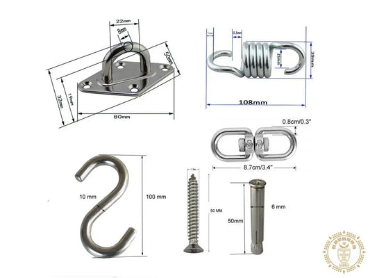 Kit de suspension pour hamac chaise