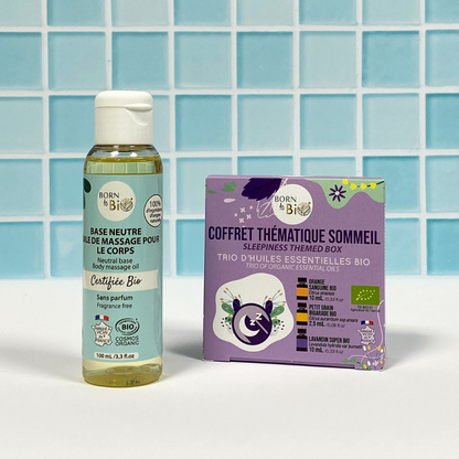 Coffret : huile de massage et kit d'huiles essentielles sommeil-2